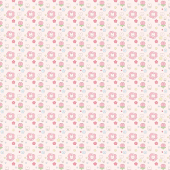 可愛兔子與花朵