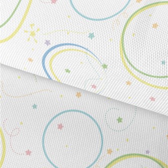 俏皮彩色星空牛津布(幅寬150公分)
