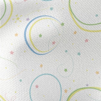 俏皮彩色星空帆布(幅寬150公分)