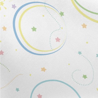 俏皮彩色星空春亞紡(幅寬160公分)