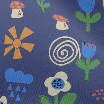 童話世界小花雪紡布(幅寬150公分)