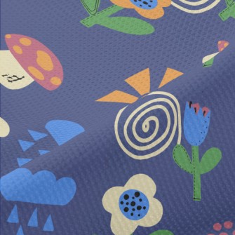 童話世界小花高爾布(幅寬180公分)