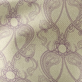 復古紫色花帆布(幅寬150公分)