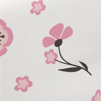 可愛日系花朵厚棉布(幅寬150公分)