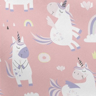 幼稚的獨角獸春亞紡(幅寬160公分)