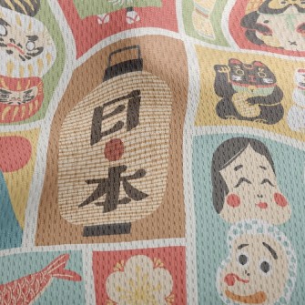 日本傳統文化鳥眼布(幅寬160公分)