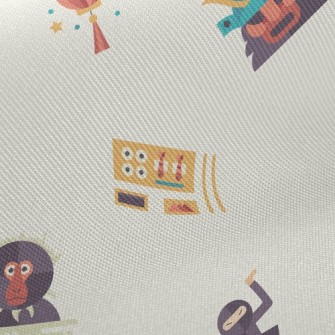 日本忍者達摩武士斜紋布(幅寬150公分)