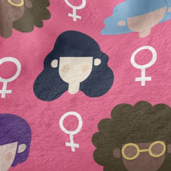 經典大頭女人法蘭絨(幅寬150公分)