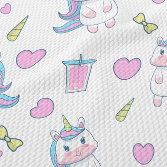 夢幻果汁獨角獸泡泡布(幅寬160公分)
