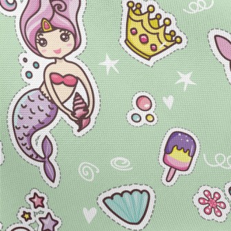俏麗美人魚公主春亞紡(幅寬160公分)
