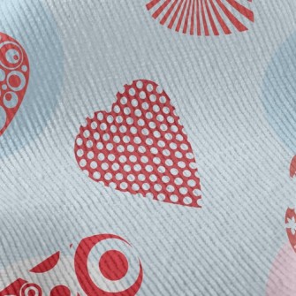 特殊造型愛心燈芯絨(幅寬150公分)