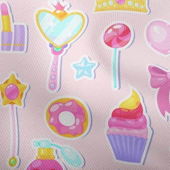可愛的化妝品雙斜布(幅寬150公分)