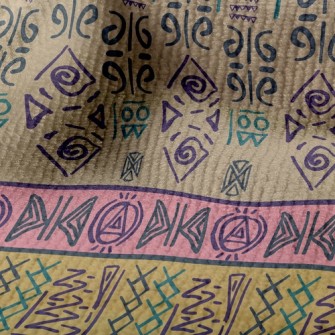 古文文字毛巾布(幅寬160公分)
