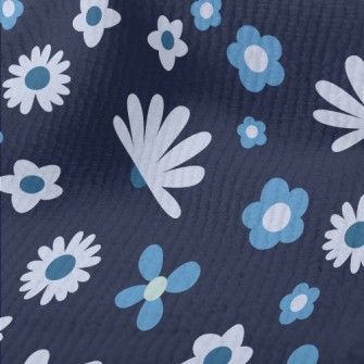 滿滿冷豔花朵毛巾布(幅寬160公分)