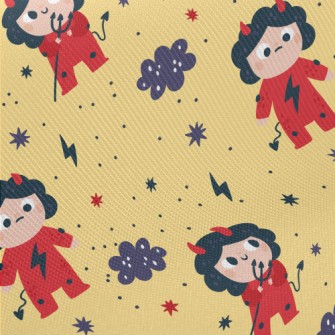 邪惡小惡魔斜紋布(幅寬150公分)