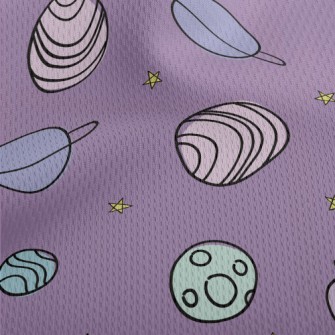 紫色系列宇宙鳥眼布(幅寬160公分)