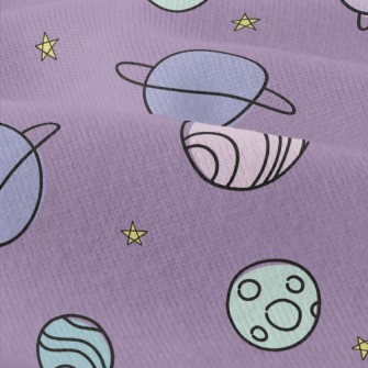 紫色系列宇宙仿棉布(幅寬150公分)