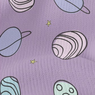 紫色系列宇宙仿毛衣布(幅寬150公分)