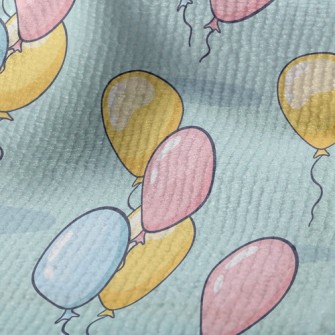 可愛點點氣球毛巾布(幅寬160公分)