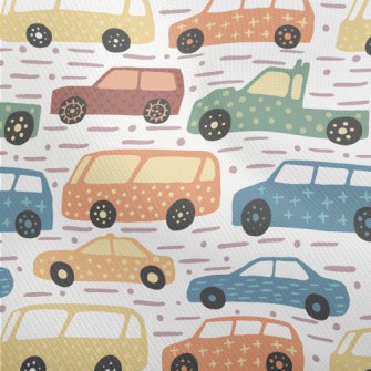 幾何裝飾汽車雙斜布(幅寬150公分)