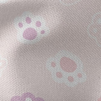 可愛貓爪足跡帆布(幅寬150公分)