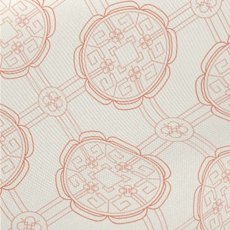 韓式花紋設計斜紋布(幅寬150公分)