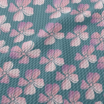 暈染漸層花朵泡泡布(幅寬160公分)