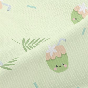 熱帶可愛椰子高爾布(幅寬180公分)