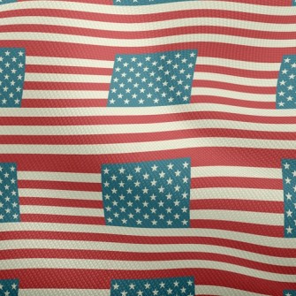 美國國旗線條雙斜布(幅寬150公分)