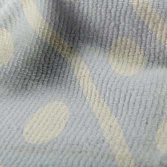 圓點斜紋毛巾布(幅寬160公分)