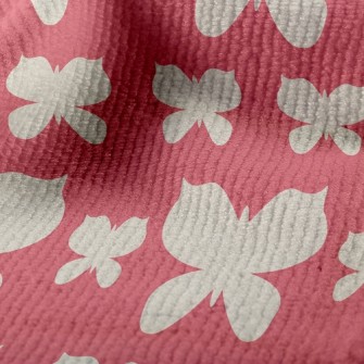 大小蝴蝶家族毛巾布(幅寬160公分)