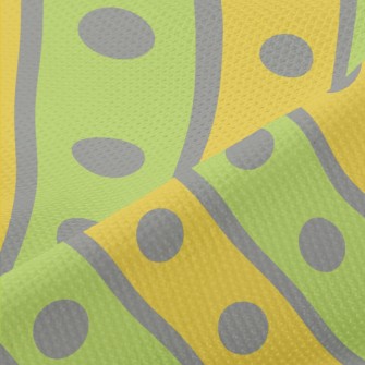 斜條紋內點點高爾布(幅寬180公分)