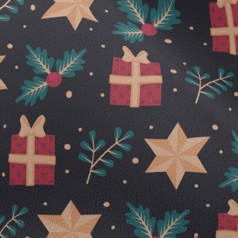 聖誕裝飾禮物雪紡布(幅寬150公分)