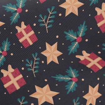 聖誕裝飾禮物斜紋布(幅寬150公分)