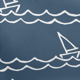 帆船與海浪春亞紡(幅寬160公分)