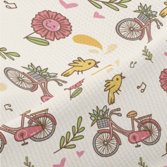 歌唱鳥腳踏車高爾布(幅寬180公分)