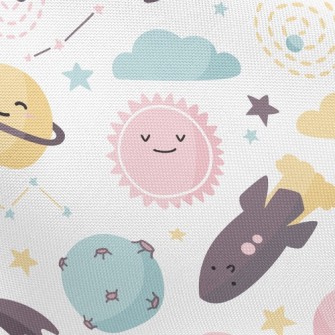 火箭太陽星球春亞紡(幅寬160公分)