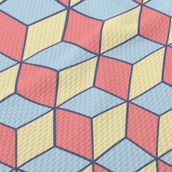 堆疊幾何方塊泡泡布(幅寬160公分)