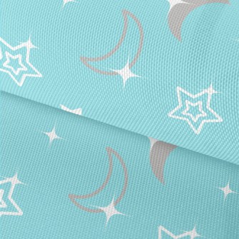 閃亮星星月亮牛津布(幅寬150公分)