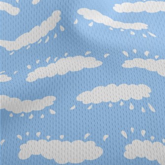 雨天手繪塗鴉鳥眼布(幅寬160公分)