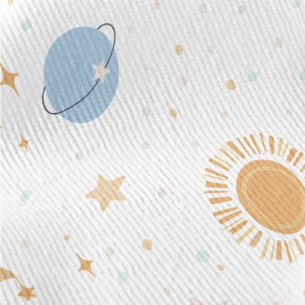 美麗塗鴉星空燈芯絨(幅寬150公分)