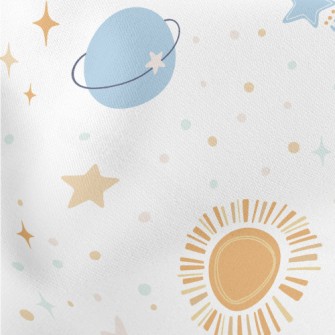 美麗塗鴉星空羅馬布(幅寬160公分)
