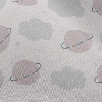 土星灰雲雪紡布(幅寬150公分)