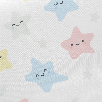 笑咪咪星星厚棉布(幅寬150公分)