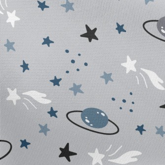 卡通星星星球春亞紡(幅寬160公分)