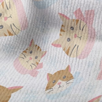 無辜圍巾貓咪毛巾布(幅寬160公分)