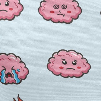 搞笑表情雲朵春亞紡(幅寬160公分)
