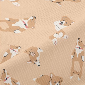 塗鴉可愛柯基犬高爾布(幅寬180公分)