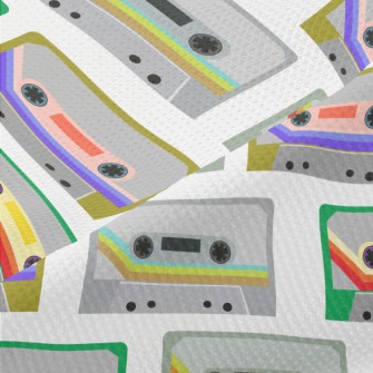 各種顏色卡式錄音帶高爾布(幅寬180公分)