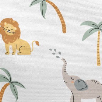 快樂非洲動物春亞紡(幅寬160公分)